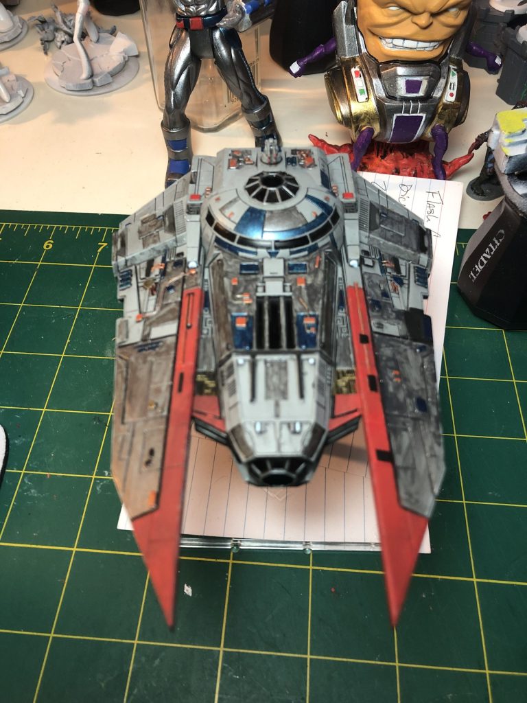 Star Wars custom ship paint